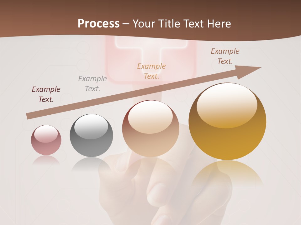 Party Flag Cupcake PowerPoint Template