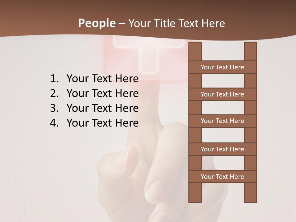 Party Flag Cupcake PowerPoint Template