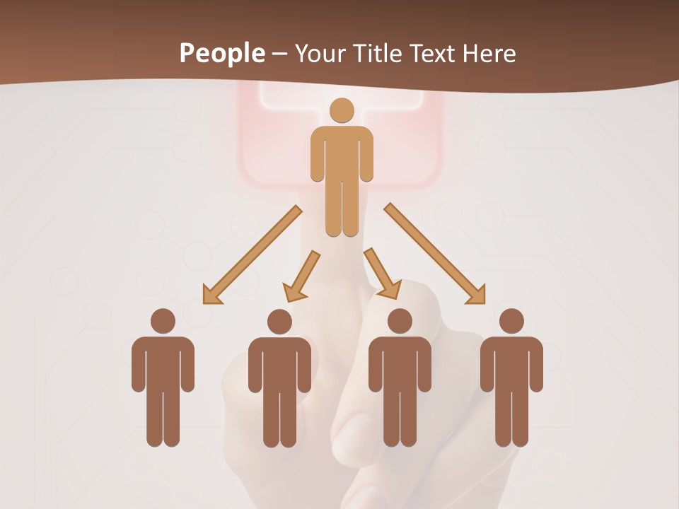 Party Flag Cupcake PowerPoint Template