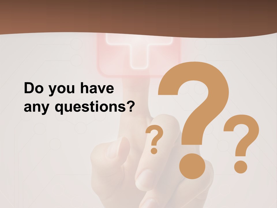 Party Flag Cupcake PowerPoint Template