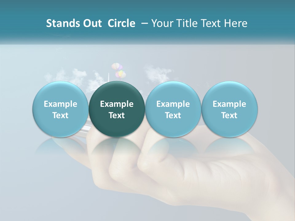 Candle Icon Celebrate PowerPoint Template