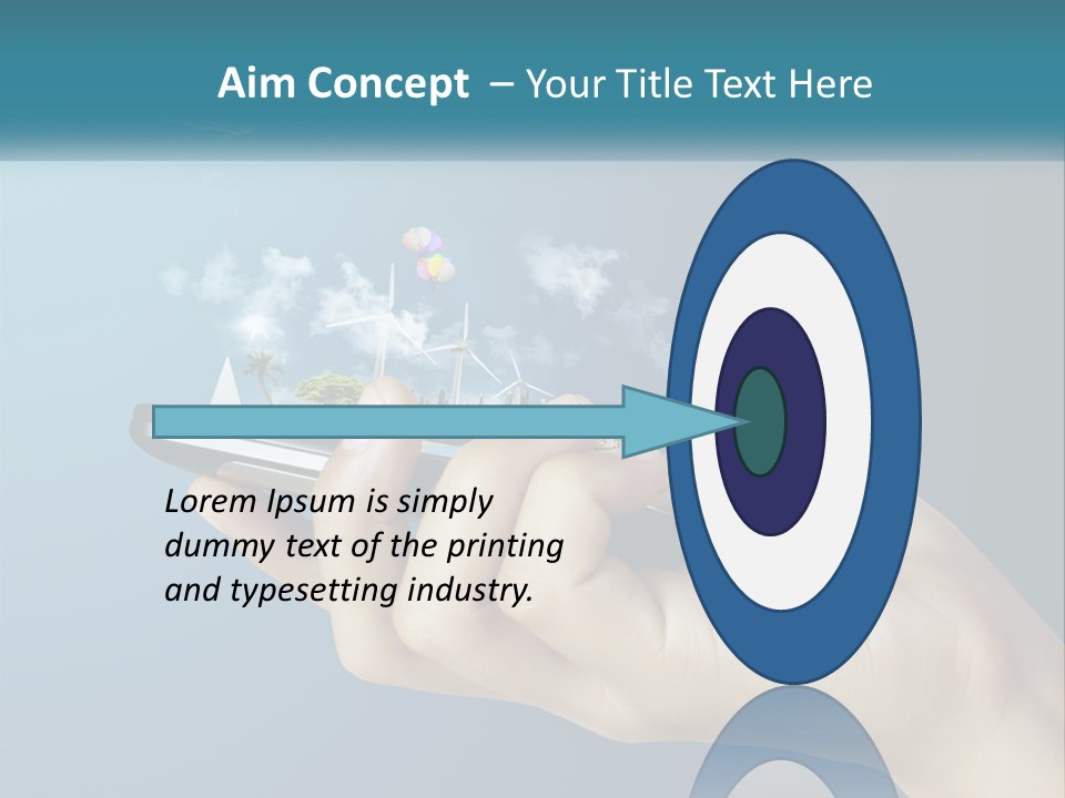 Candle Icon Celebrate PowerPoint Template