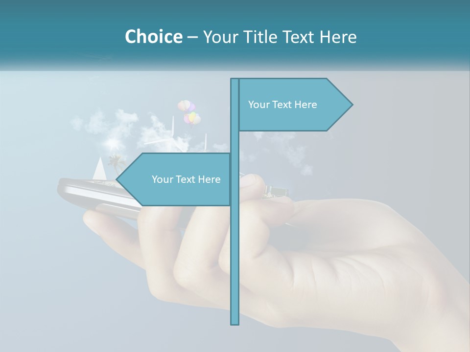 Candle Icon Celebrate PowerPoint Template