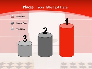 Flag Shape Cartoon PowerPoint Template