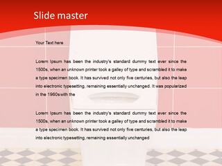 Flag Shape Cartoon PowerPoint Template