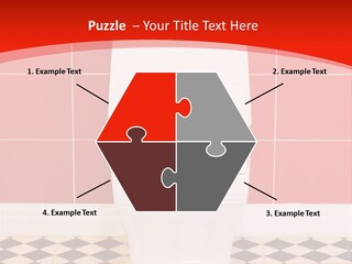 Flag Shape Cartoon PowerPoint Template