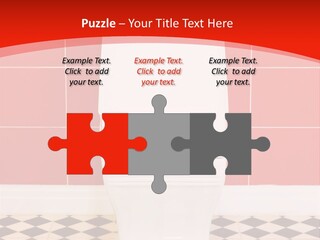 Flag Shape Cartoon PowerPoint Template