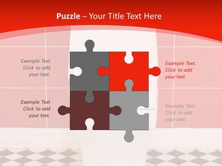 Flag Shape Cartoon PowerPoint Template