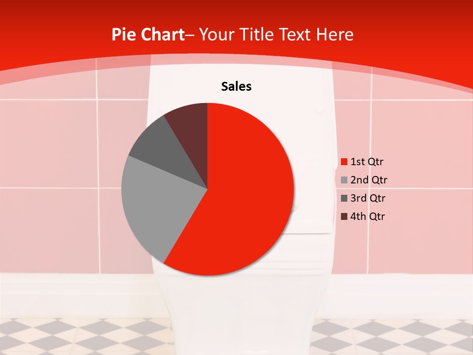 Flag Shape Cartoon PowerPoint Template