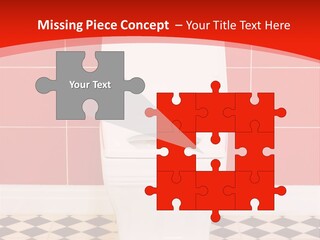 Flag Shape Cartoon PowerPoint Template