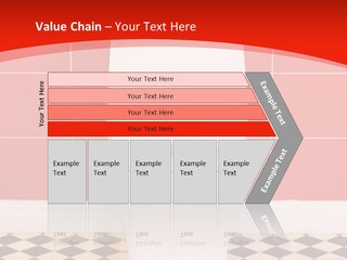 Flag Shape Cartoon PowerPoint Template