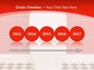 Flag Shape Cartoon PowerPoint Template