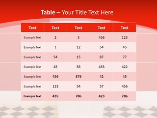 Flag Shape Cartoon PowerPoint Template