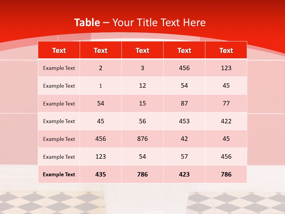 Flag Shape Cartoon PowerPoint Template