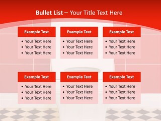 Flag Shape Cartoon PowerPoint Template