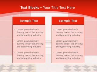Flag Shape Cartoon PowerPoint Template