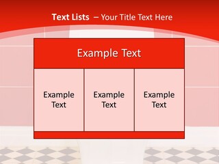 Flag Shape Cartoon PowerPoint Template