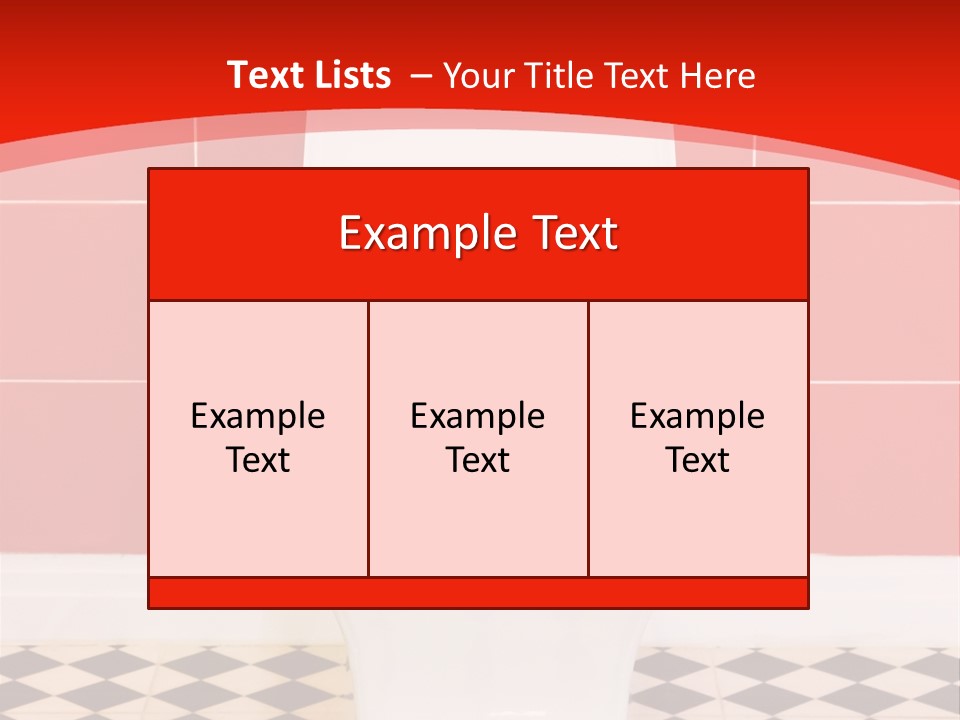 Flag Shape Cartoon PowerPoint Template