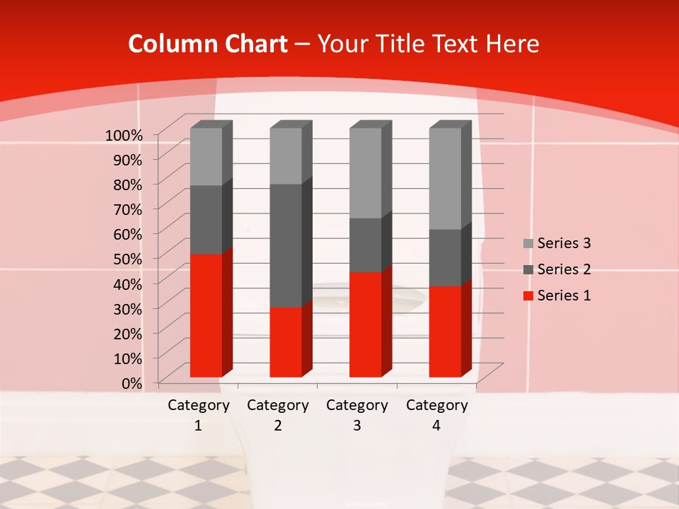 Flag Shape Cartoon PowerPoint Template