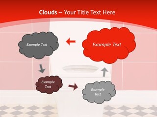 Flag Shape Cartoon PowerPoint Template