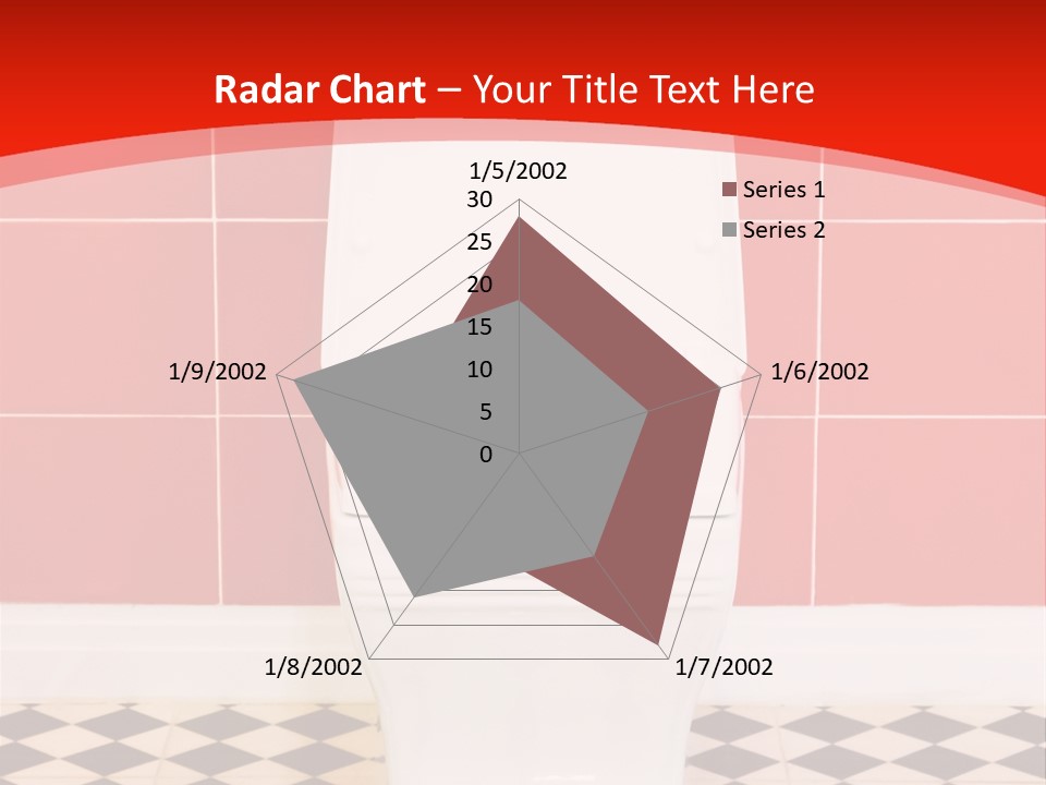 Flag Shape Cartoon PowerPoint Template