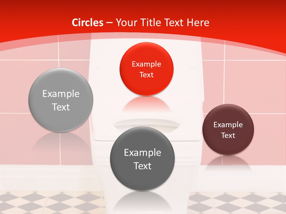 Flag Shape Cartoon PowerPoint Template