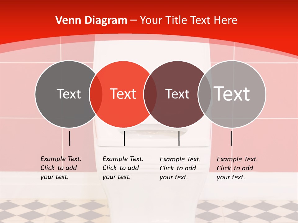 Flag Shape Cartoon PowerPoint Template
