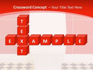 Flag Shape Cartoon PowerPoint Template