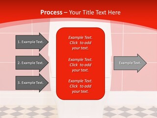 Flag Shape Cartoon PowerPoint Template
