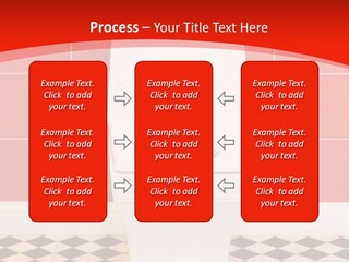 Flag Shape Cartoon PowerPoint Template