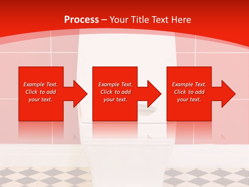 Flag Shape Cartoon PowerPoint Template