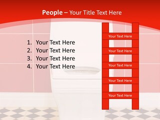 Flag Shape Cartoon PowerPoint Template