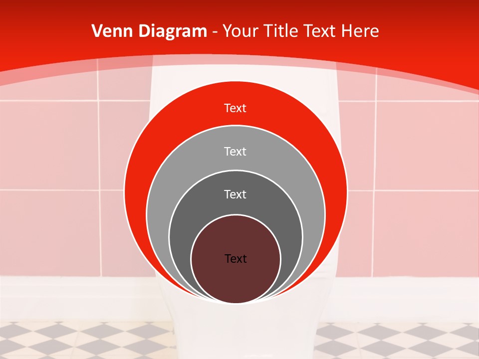 Flag Shape Cartoon PowerPoint Template