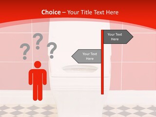 Flag Shape Cartoon PowerPoint Template