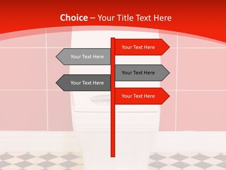 Flag Shape Cartoon PowerPoint Template