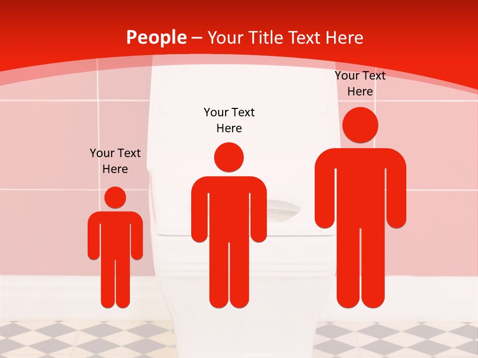 Flag Shape Cartoon PowerPoint Template