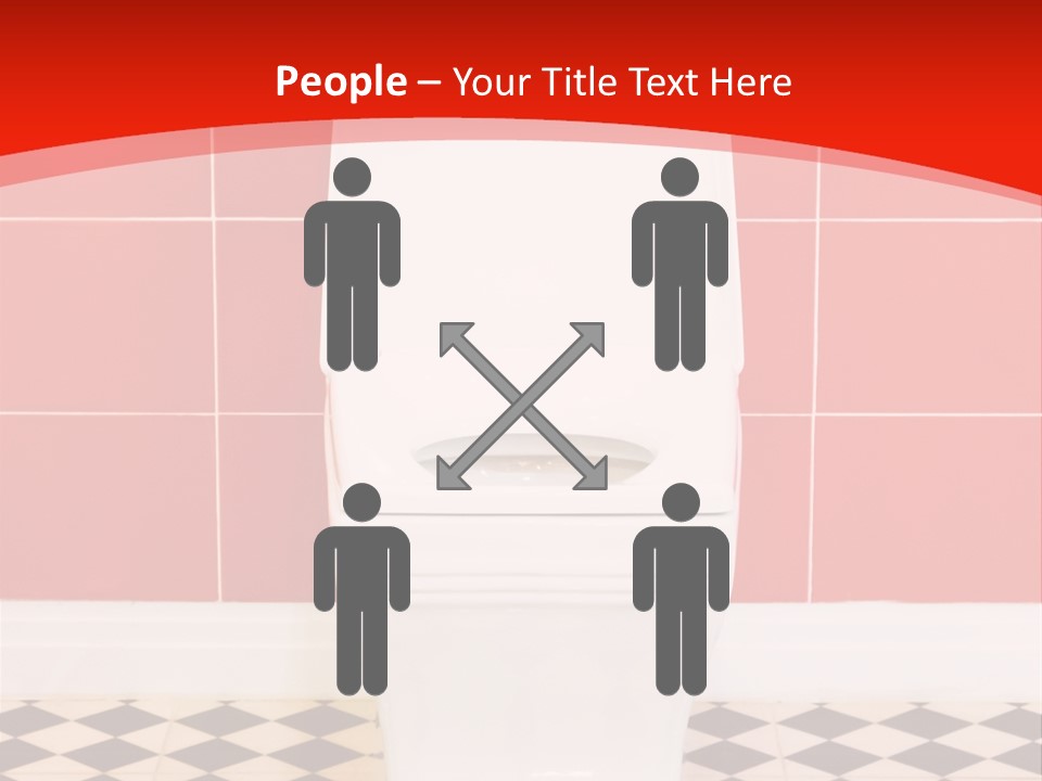 Flag Shape Cartoon PowerPoint Template