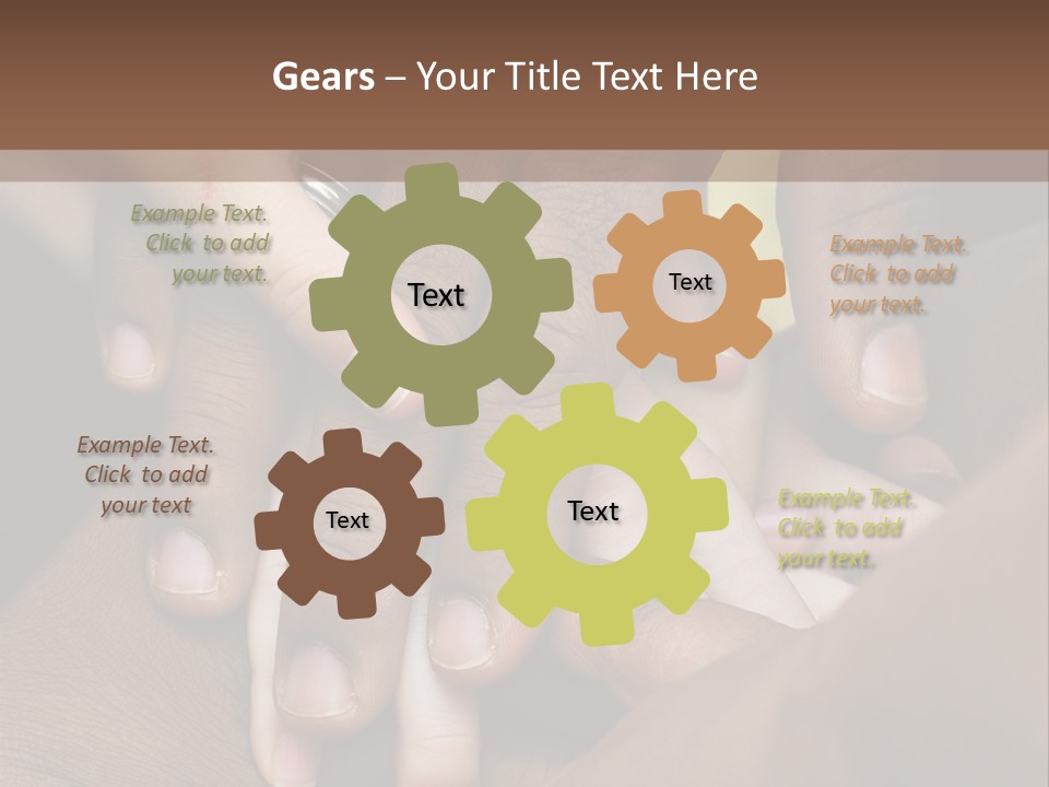 Invitation Flower Pink PowerPoint Template