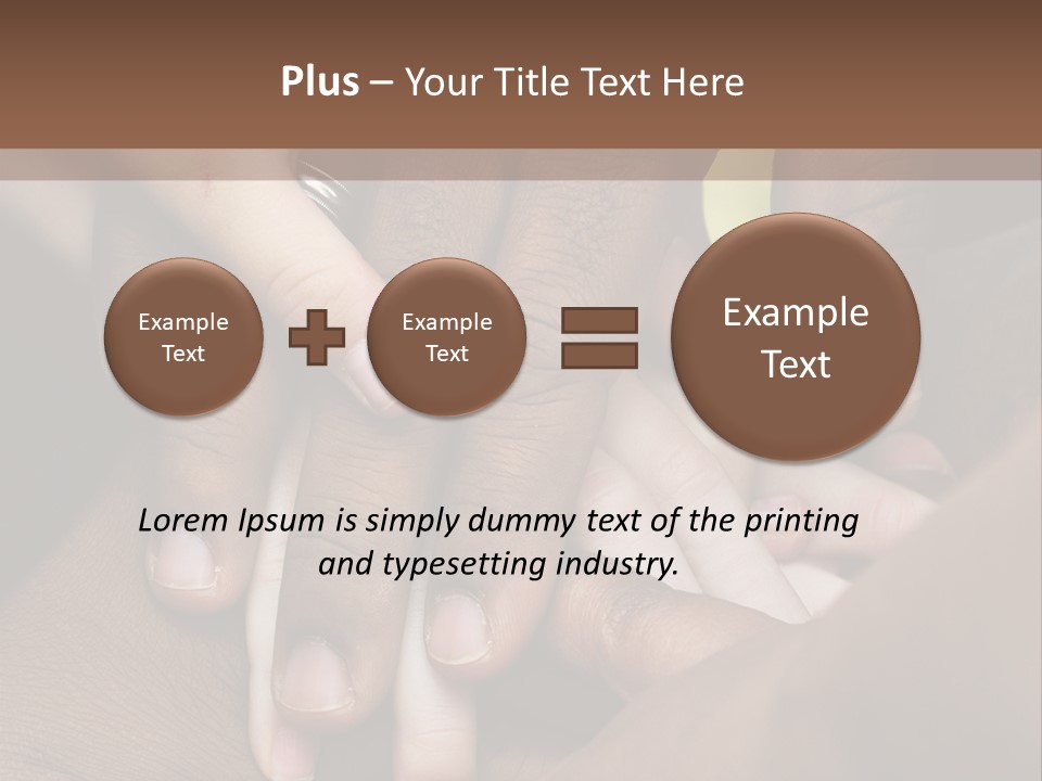 Invitation Flower Pink PowerPoint Template