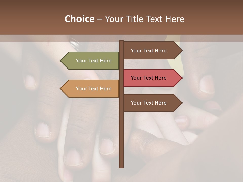 Invitation Flower Pink PowerPoint Template