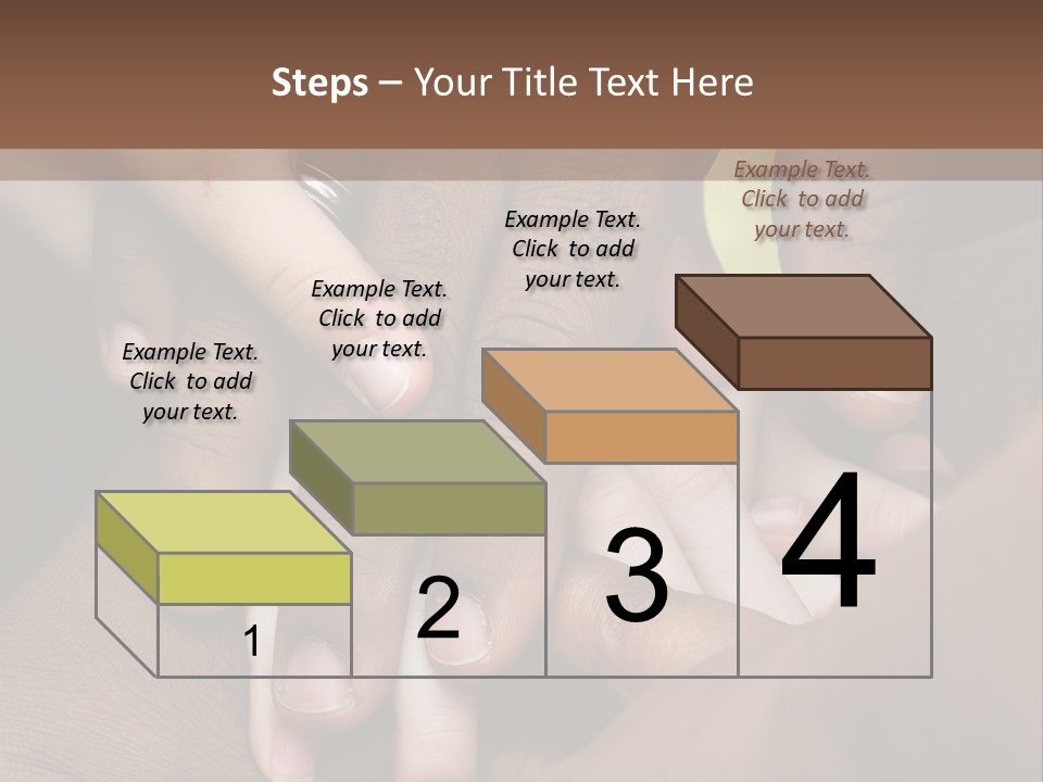 Invitation Flower Pink PowerPoint Template