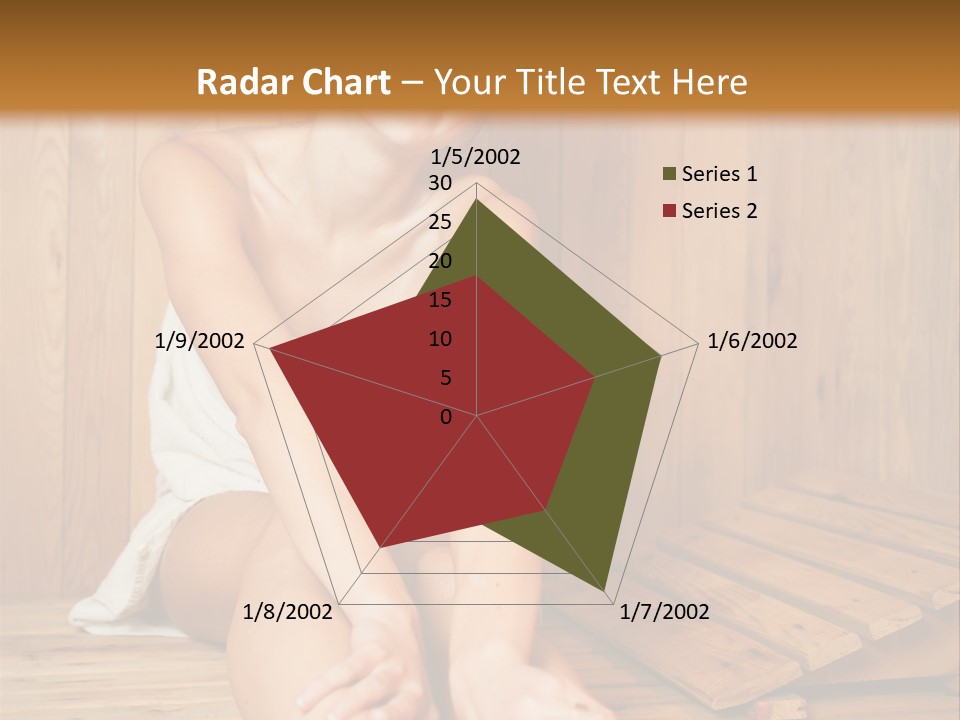 Girl Isolated Cartoon PowerPoint Template