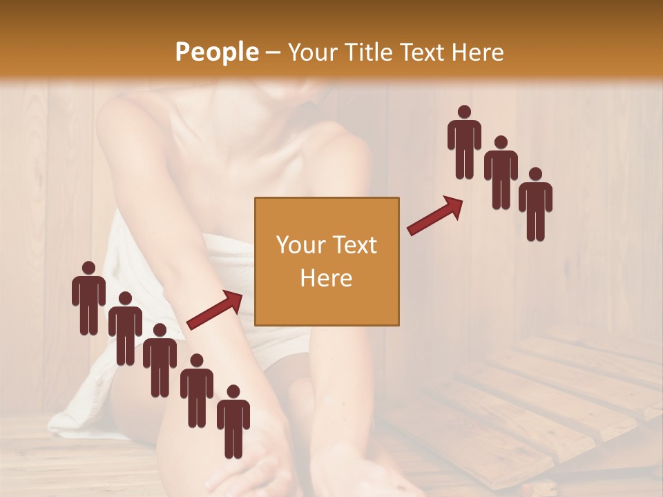 Girl Isolated Cartoon PowerPoint Template