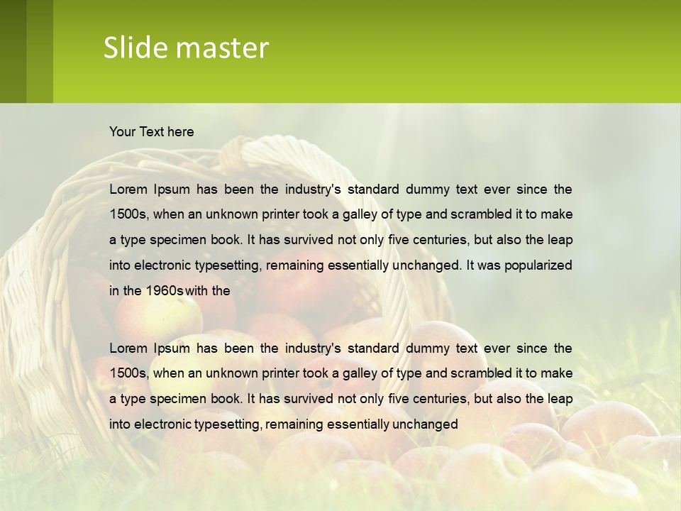 Card Star Design PowerPoint Template