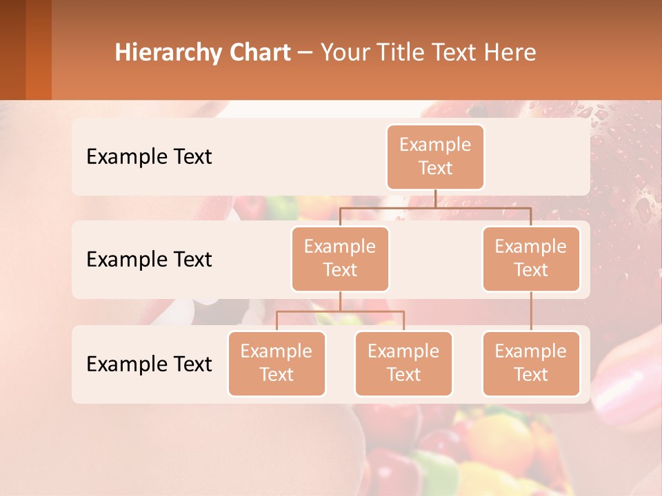 Chocolate Girl Isolated PowerPoint Template
