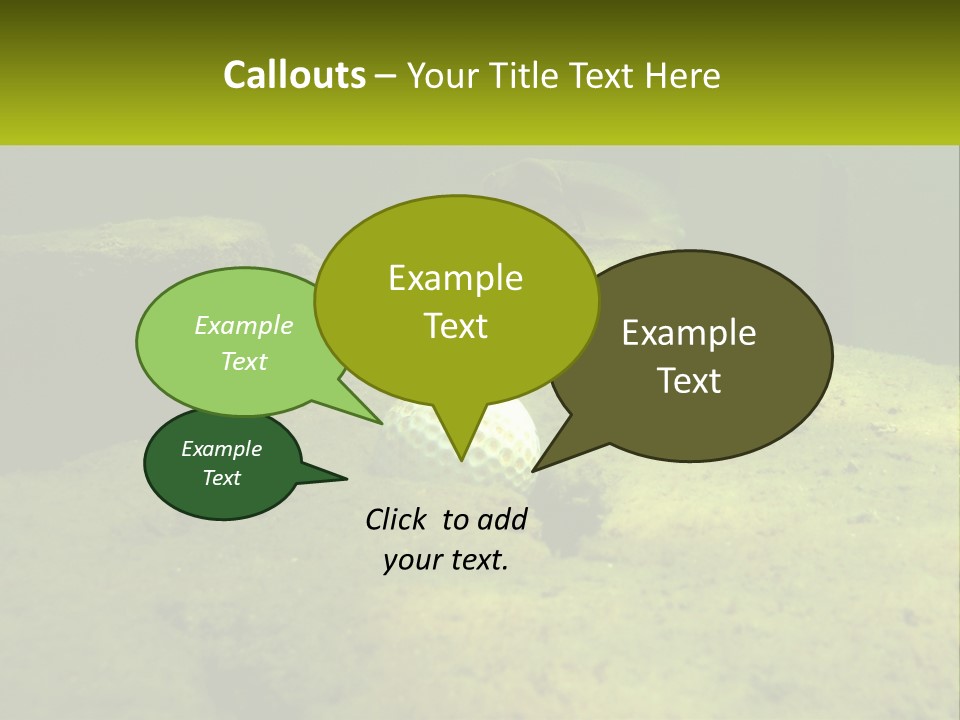 Bird Banner Happiness PowerPoint Template