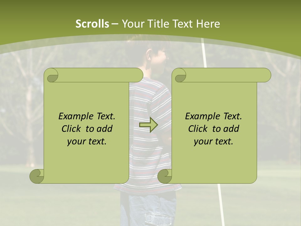 Chocolate Celebration Cartoon PowerPoint Template