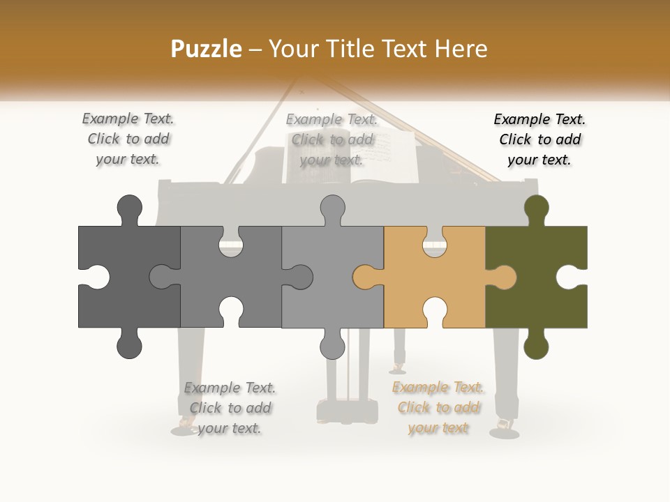 Shape Children Dessert PowerPoint Template