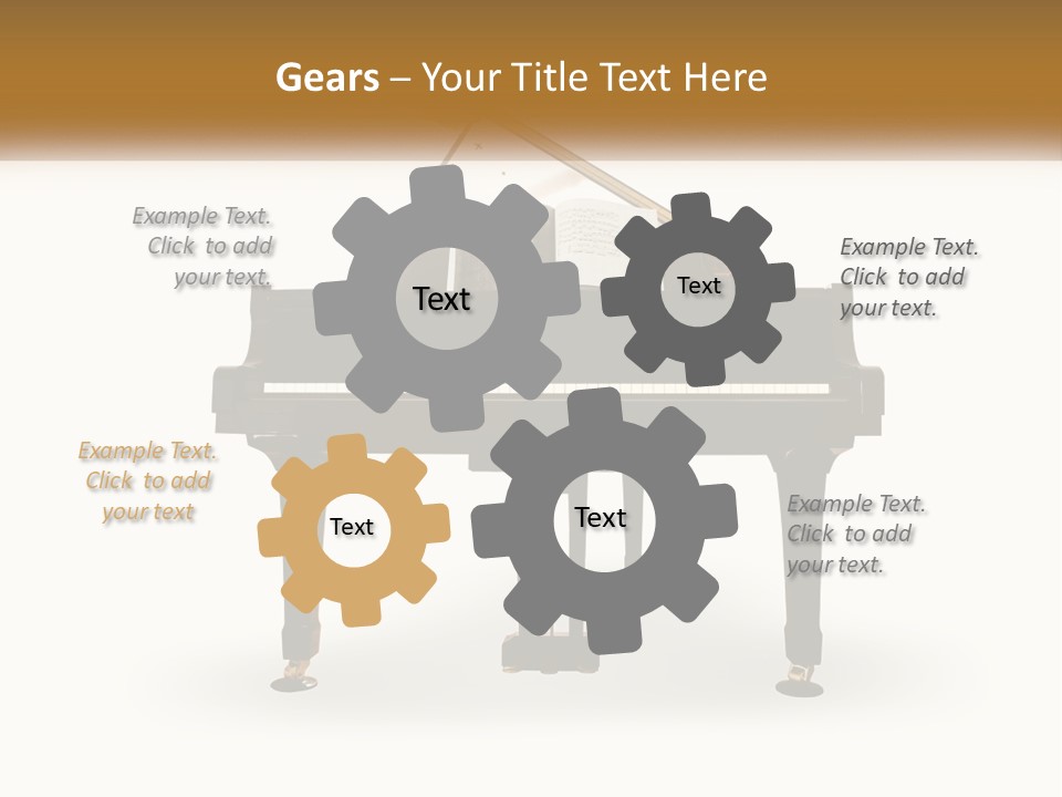 Shape Children Dessert PowerPoint Template