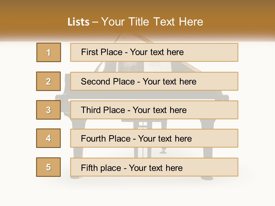 Shape Children Dessert PowerPoint Template